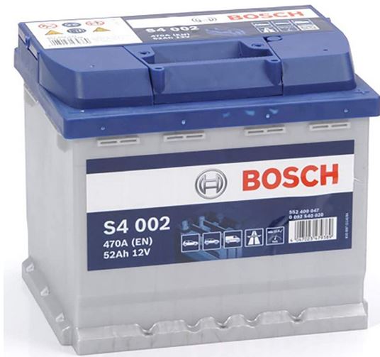 BATTERIA AVVIAMENTO BOSCH 52AH 470