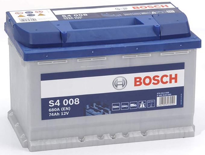 BATTERIA AVVIAMENTO AUTO BOSCH 74AH 680